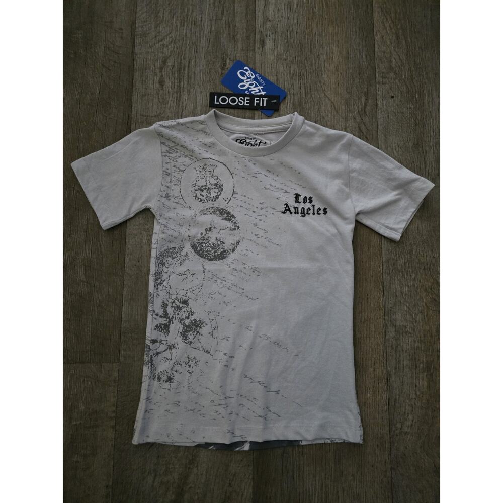 EIGHTY EIGHT BRAND Size 4 Little Kid "Los Angeles" Raised Graphic